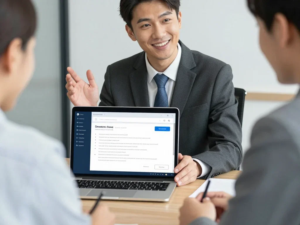 示意性合作伙伴门户工作流