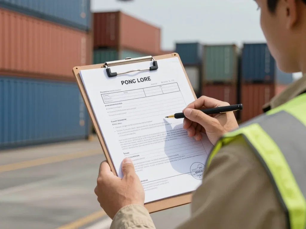 Illustrative shipping documents workflow (Germany)